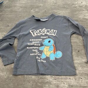 Zara Pokémon long sleeve tee